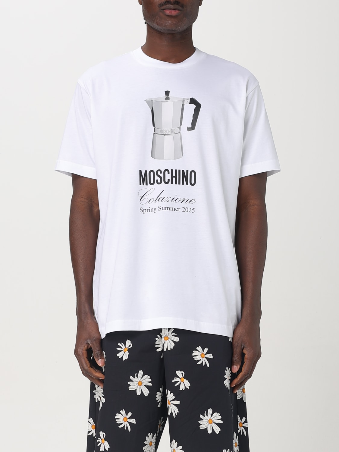 MOSCHINO COUTURE T-SHIRT: T-shirt men Moschino Couture, White - Img 1