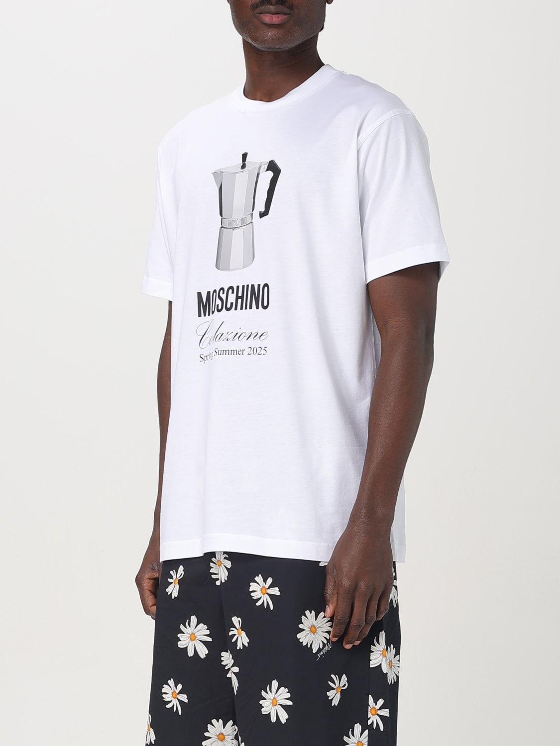 MOSCHINO COUTURE T-SHIRT: T-shirt men Moschino Couture, White - Img 4