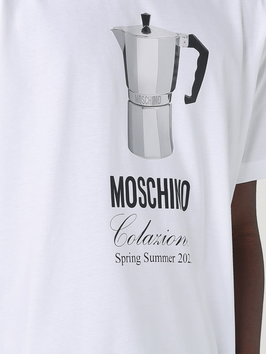 MOSCHINO COUTURE: T-shirt men - White | Moschino Couture t MOSCHINO COUTURE: T-shirt men - White | Moschino Couture t