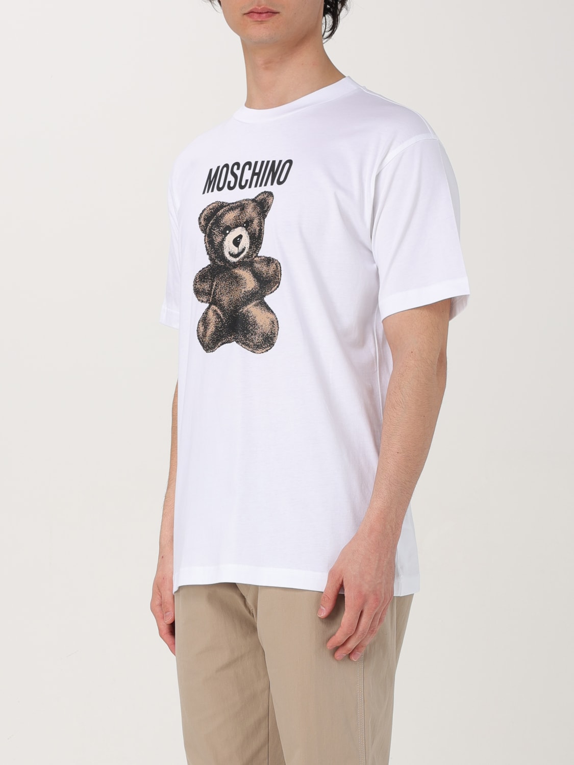 MOSCHINO COUTURE T恤: T恤 男士 Moschino Couture, 白色 - Img 4