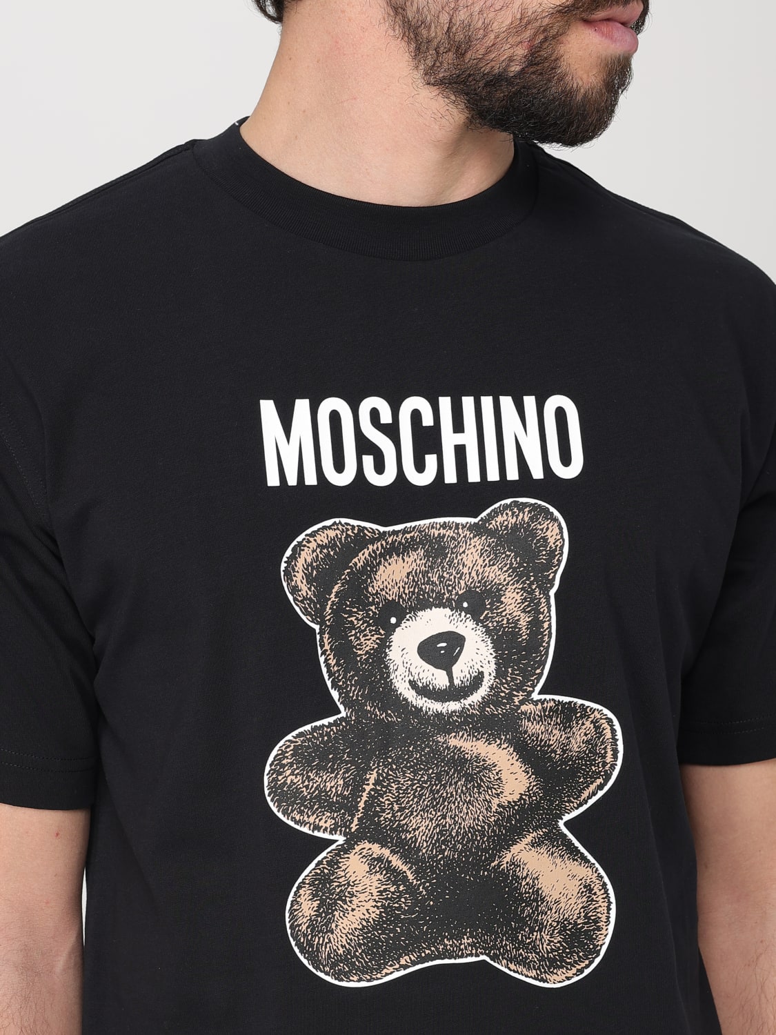 MOSCHINO COUTURE CAMISETA: Camiseta hombre Moschino Couture, Negro - Img 5