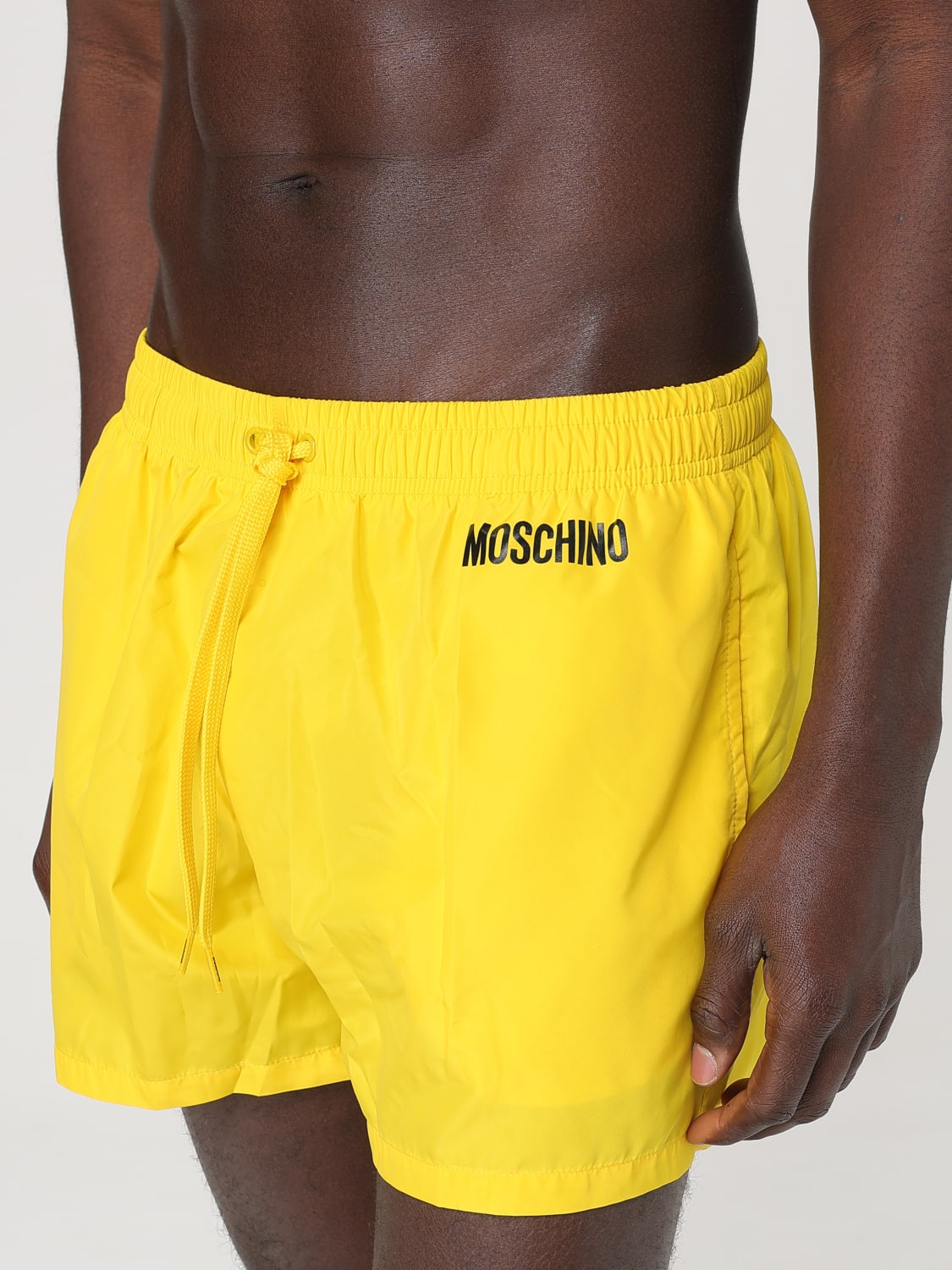MOSCHINO COUTURE SWIMSUIT: Swimsuit men Moschino Couture, Yellow - Img 4