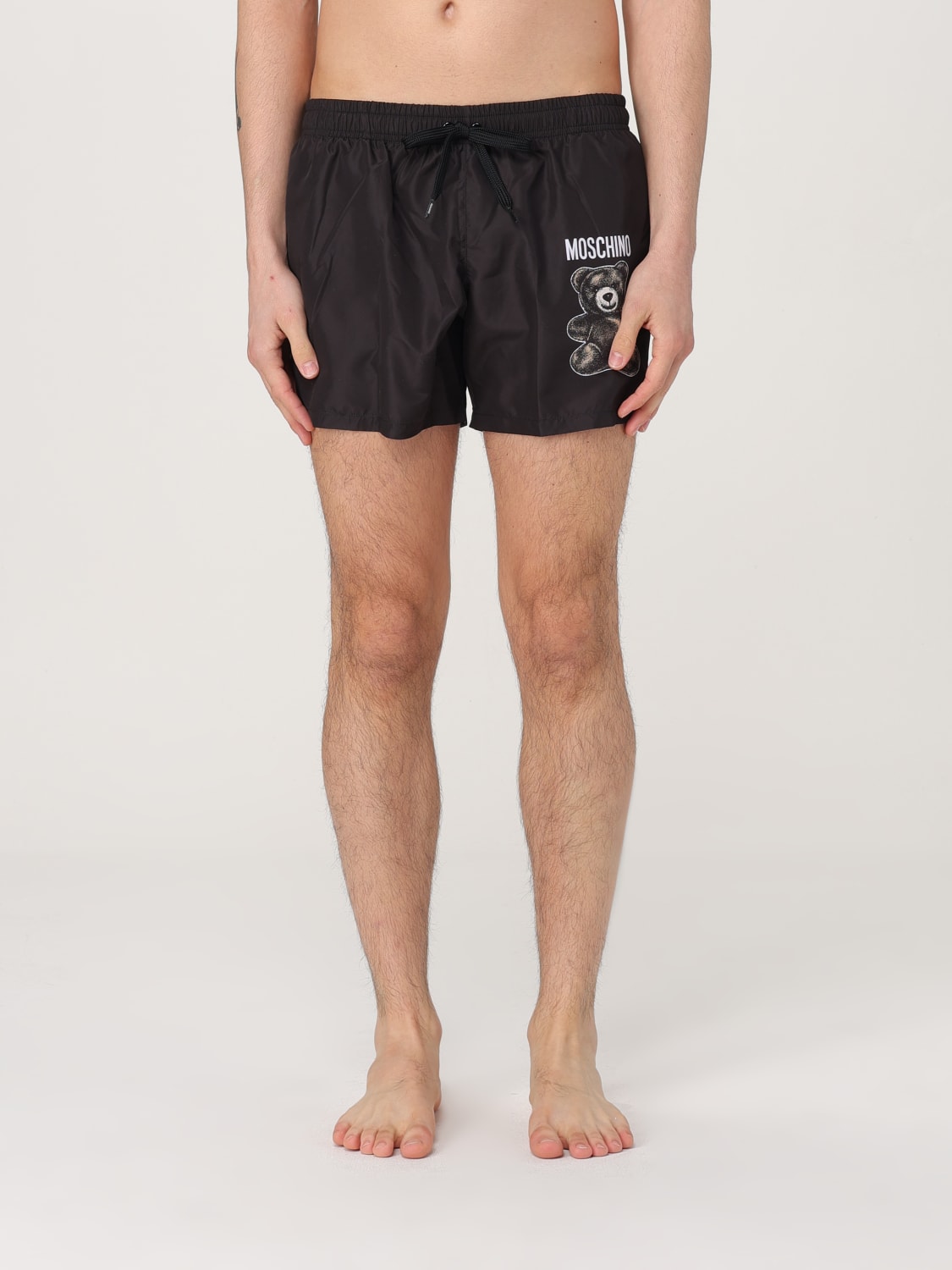 MOSCHINO COUTURE SWIMSUIT: Swimsuit men Moschino Couture, Black - Img 1