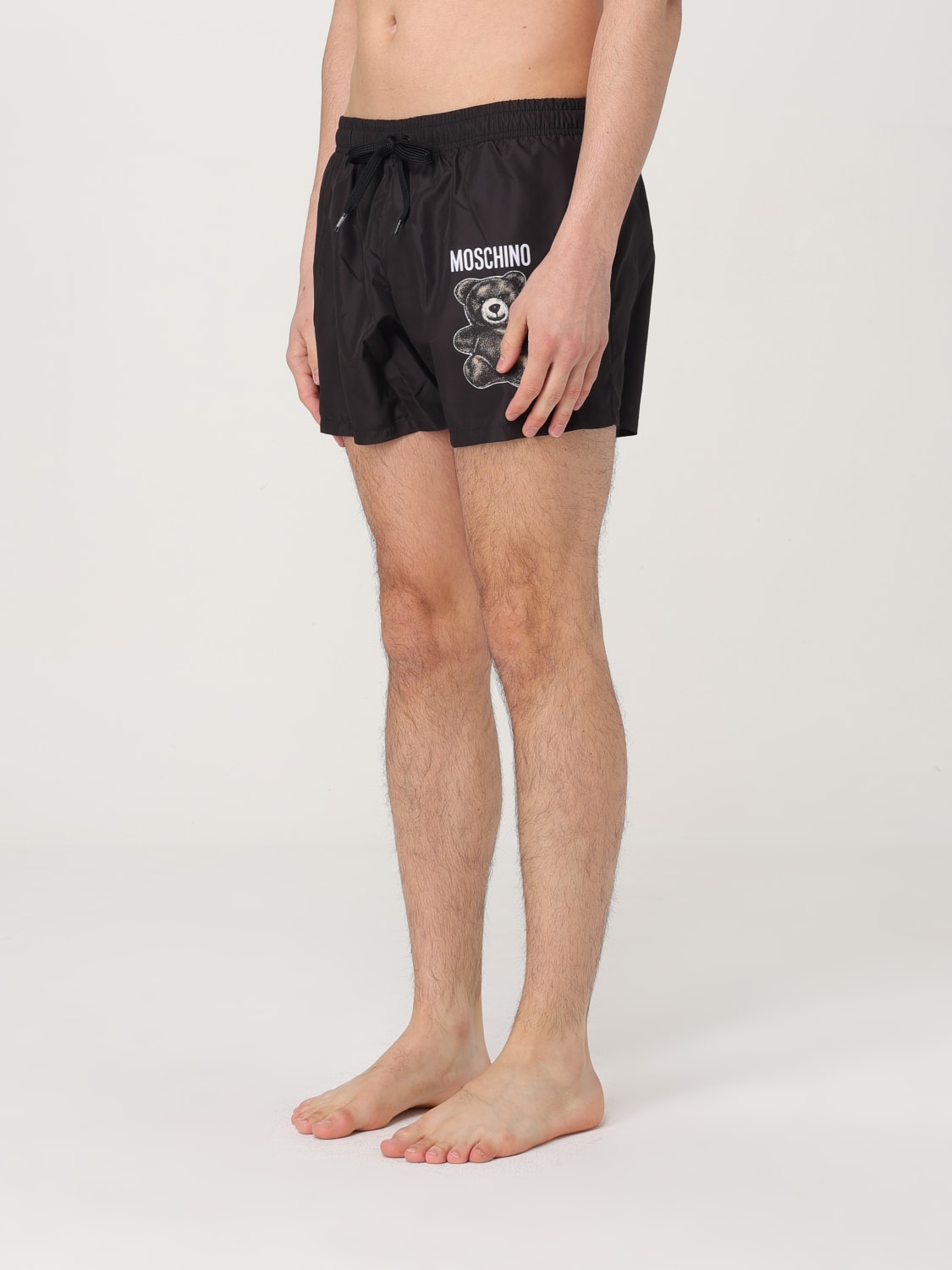 MOSCHINO COUTURE SWIMSUIT: Swimsuit men Moschino Couture, Black - Img 3