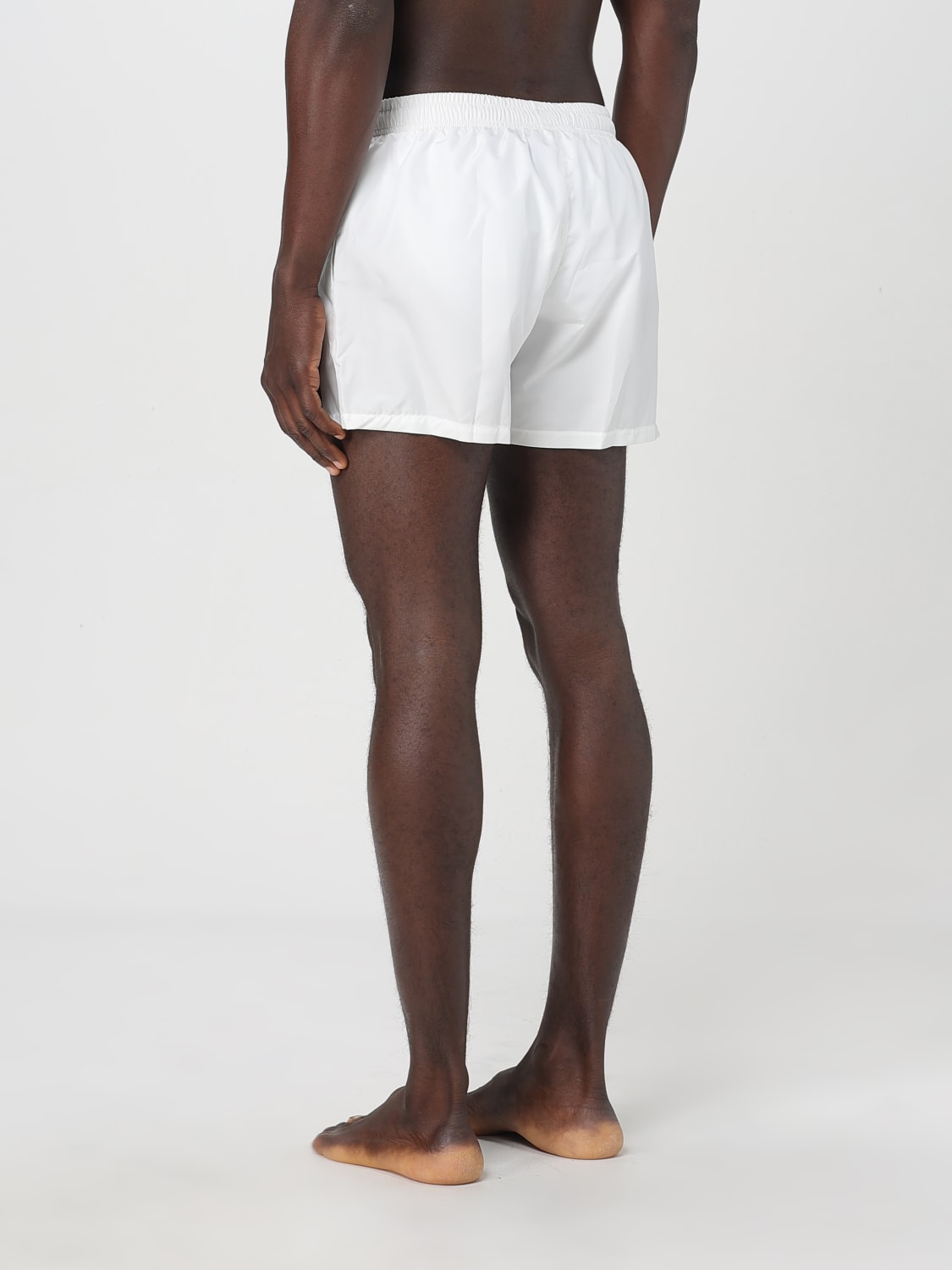MOSCHINO COUTURE SWIMSUIT: Swimsuit men Moschino Couture, White - Img 2