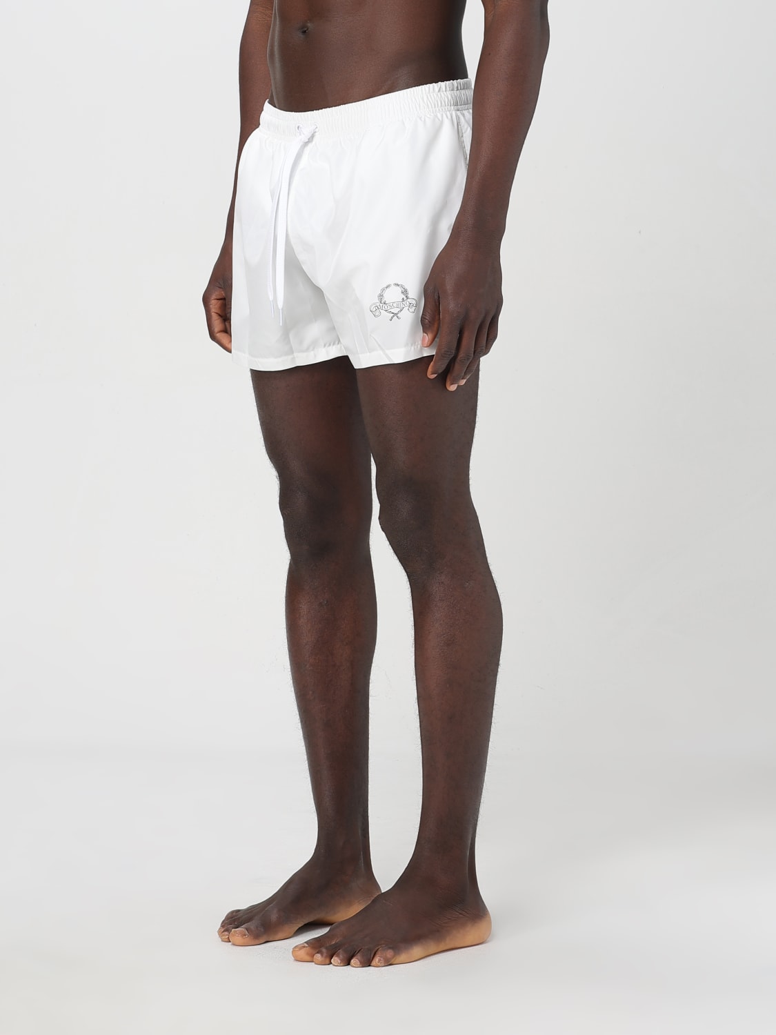MOSCHINO COUTURE SWIMSUIT: Swimsuit men Moschino Couture, White - Img 3