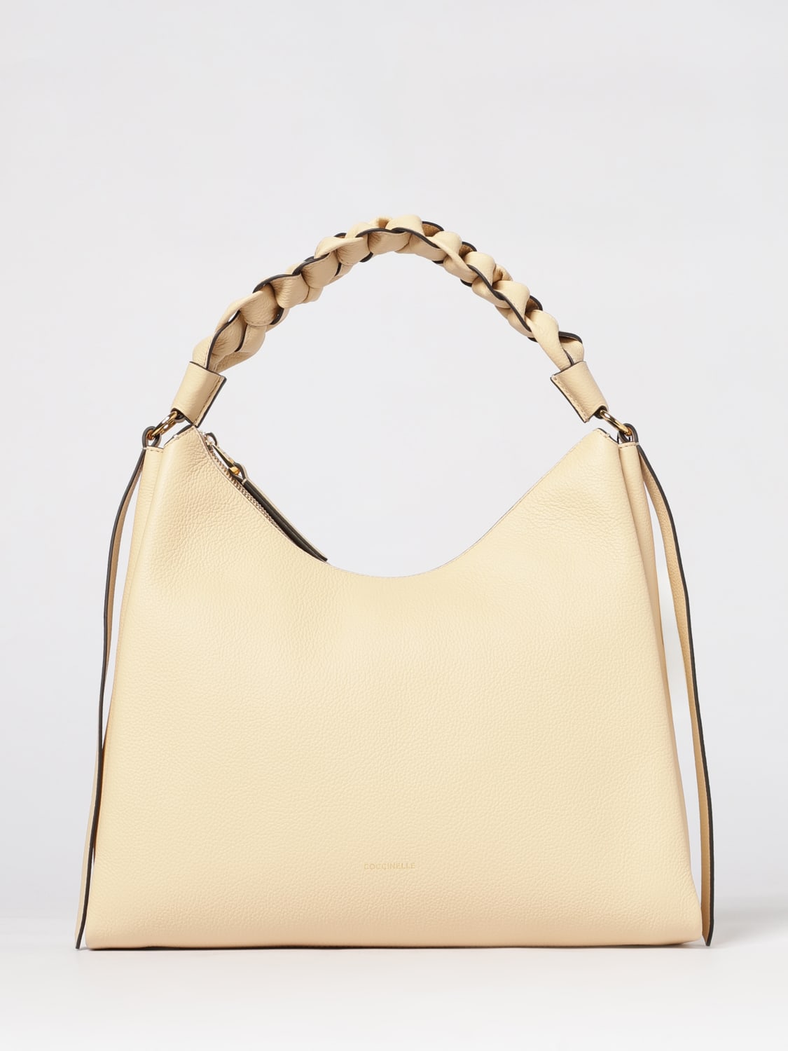 COCCINELLE BOLSO DE HOMBRO: Bolso de mano mujer Coccinelle, Beige - Img 1