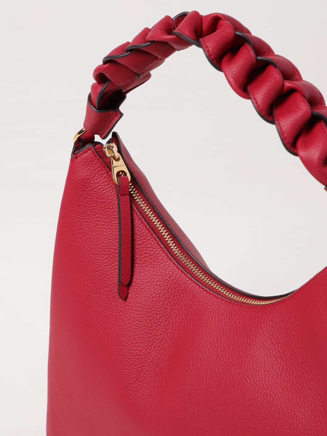 COCCINELLE SHOULDER BAG: Handbag woman Coccinelle, Wine - Img 3