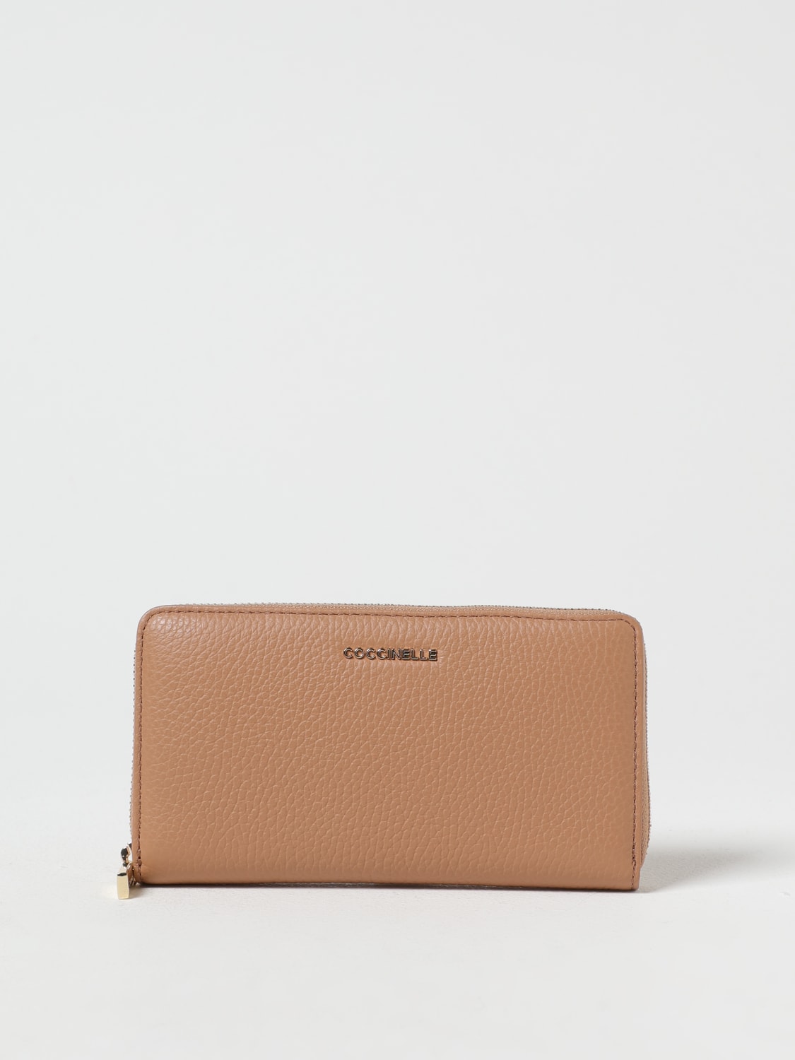 COCCINELLE WALLET: Wallet woman Coccinelle, Sand - Img 1