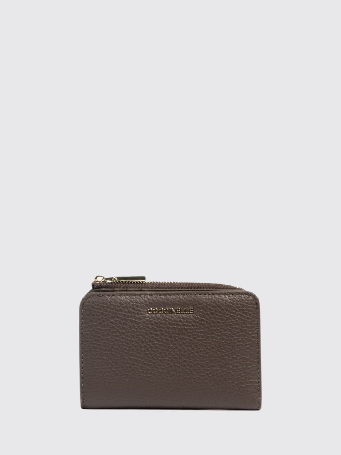 COCCINELLE WALLET: Wallet woman Coccinelle, Brown - Img 1