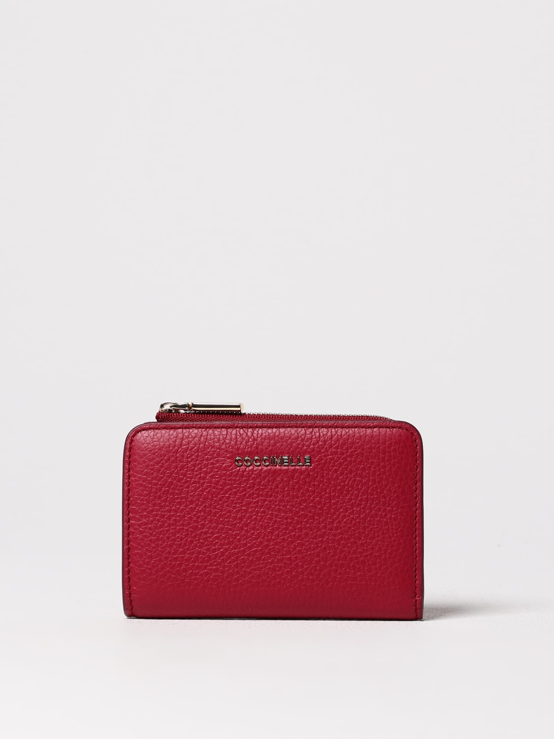 財布・小物その他 COCCINELLE Woman Wallet Leather E2MW511D101 W12 COCCINELLE: Wallet woman - Wine | Coccinelle wallet