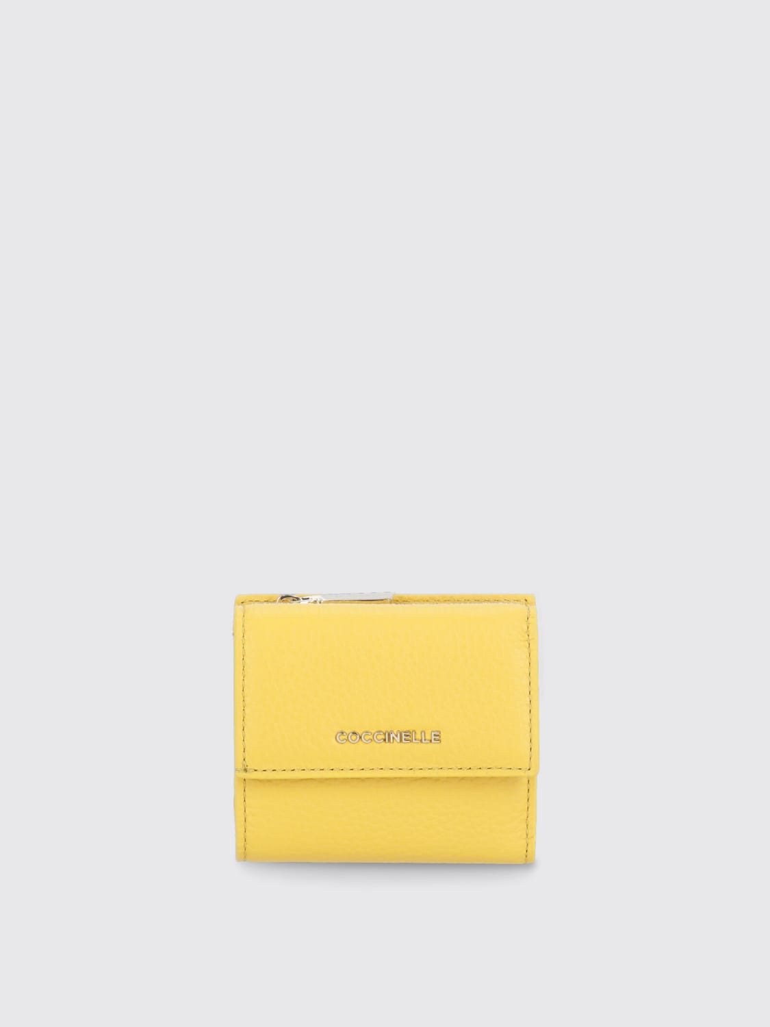 COCCINELLE WALLET: Wallet woman Coccinelle, Yellow - Img 1