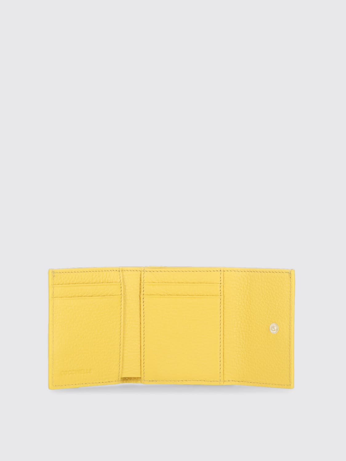COCCINELLE WALLET: Wallet woman Coccinelle, Yellow - Img 2
