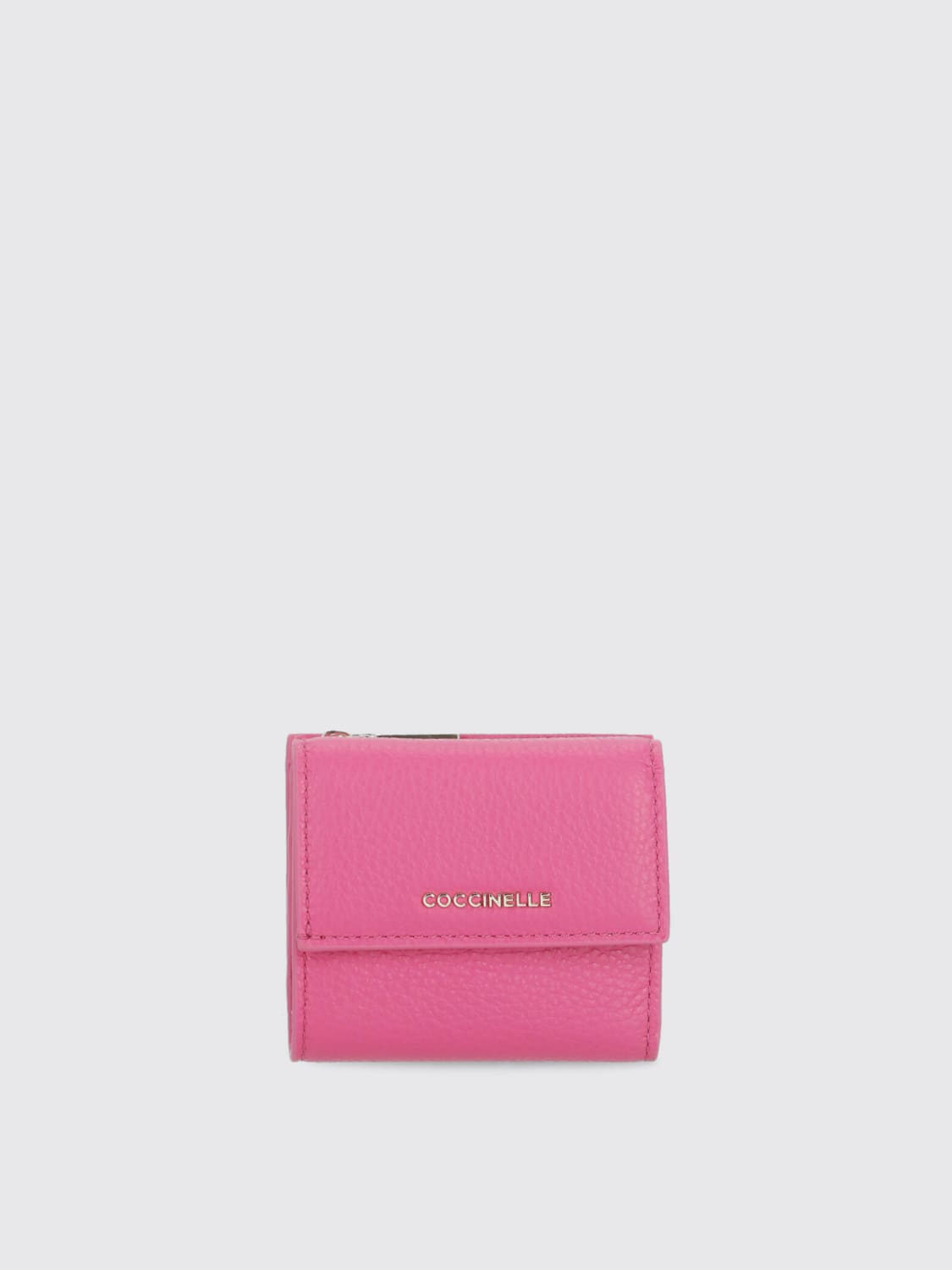 COCCINELLE WALLET: Wallet woman Coccinelle, Fuchsia - Img 1