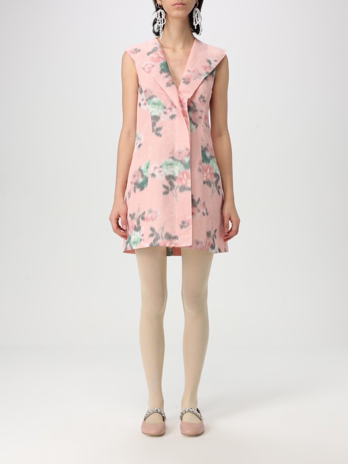 ワンピース PHILOSOPHY DI LORENZO SERAFINI Woman Dress Pink 04020754 PHILOSOPHY DI LORENZO SERAFINI: Dress woman - Multicolor