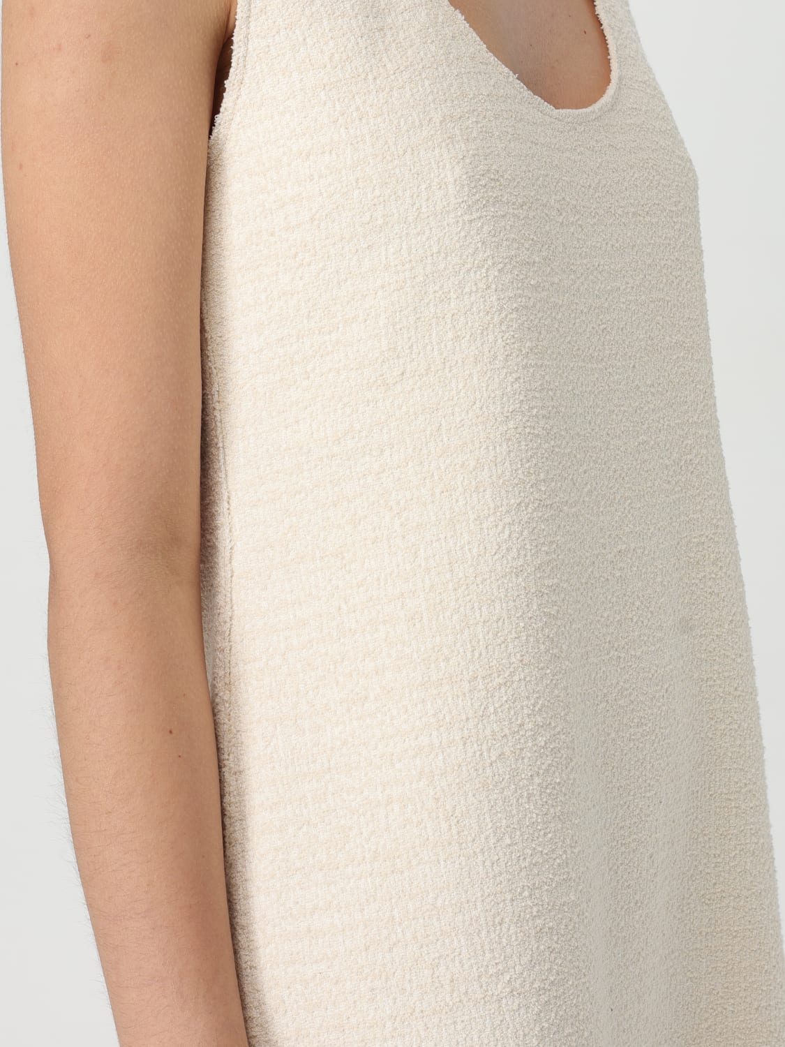 ワンピース PHILOSOPHY DI LORENZO SERAFINI Woman Dress Yellow Cream PHILOSOPHY DI LORENZO SERAFINI: Dress woman - Yellow Cream