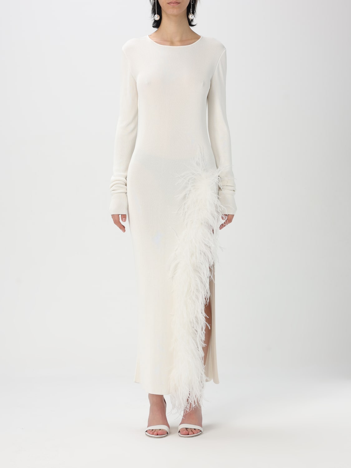 ワンピース PHILOSOPHY DI LORENZO SERAFINI Woman Dress Yellow Cream PHILOSOPHY DI LORENZO SERAFINI: Dress woman - Yellow Cream