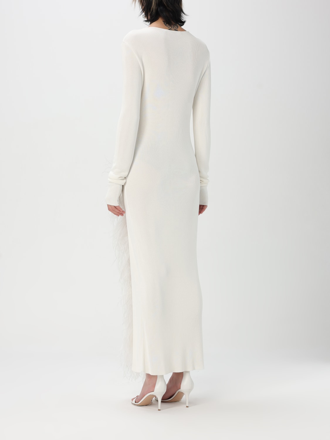 PHILOSOPHY DI LORENZO SERAFINI: Dress woman - Yellow Cream