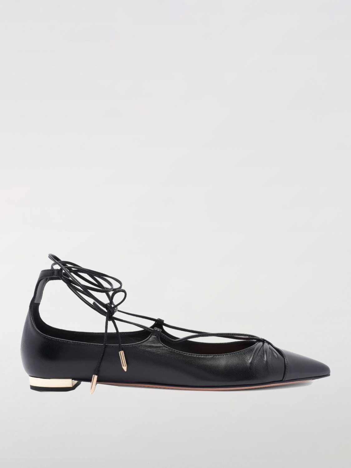 フラットシューズ AQUAZZURA Woman Ballet flats Black DNNFLAA0FMS 000 AQUAZZURA: Ballet flats woman - Black | Aquazzura ballet