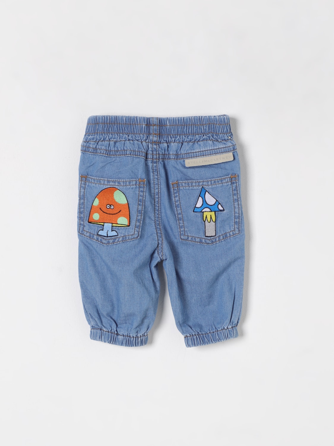 STELLA MCCARTNEY KIDS JEANS: Pantalón niños Stella McCartney Kids, Azul Claro - Img 2