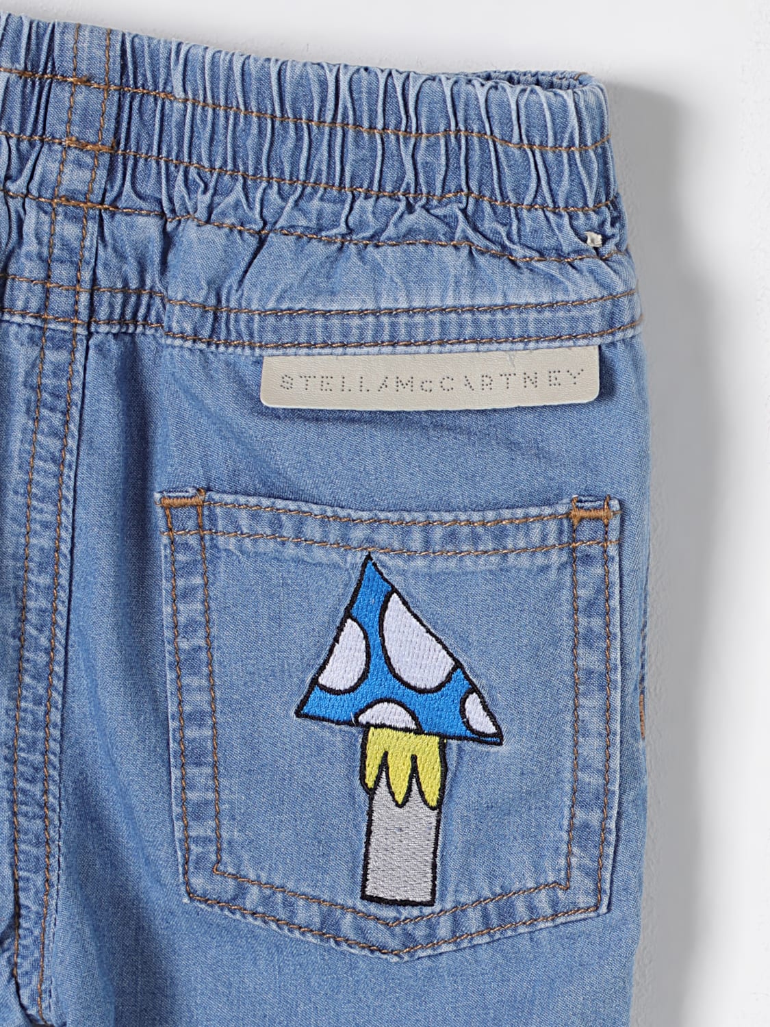 STELLA MCCARTNEY KIDS JEANS: Pantalón niños Stella McCartney Kids, Azul Claro - Img 3