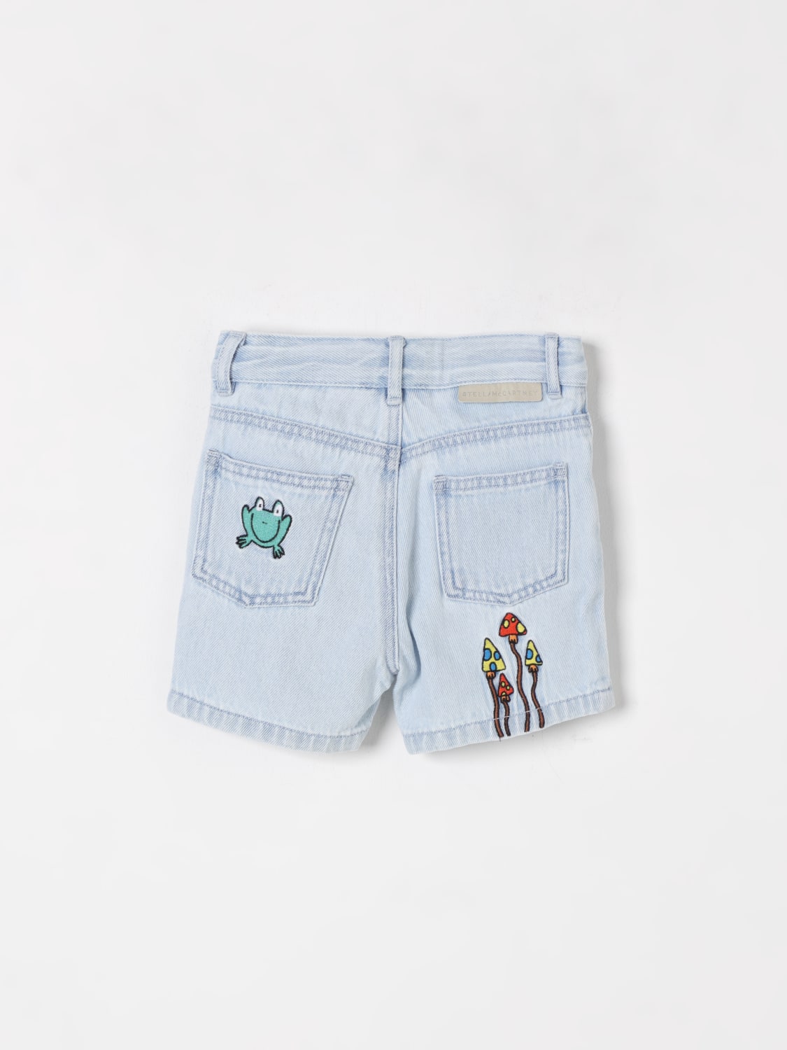 STELLA MCCARTNEY KIDS SHORTS: Shorts kids Stella McCartney Kids, Gnawed Blue - Img 2