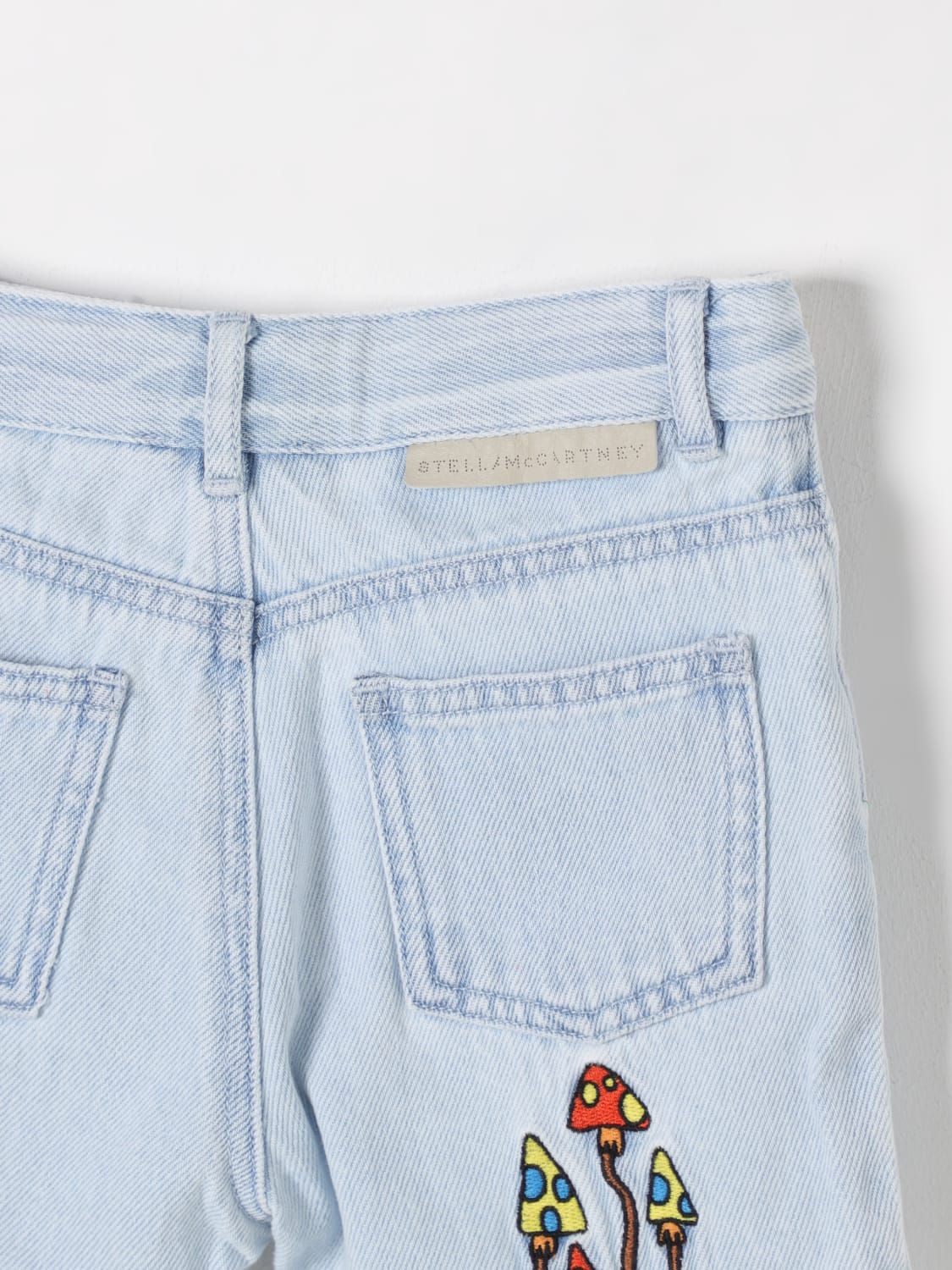 STELLA MCCARTNEY KIDS SHORTS: Shorts kids Stella McCartney Kids, Gnawed Blue - Img 3