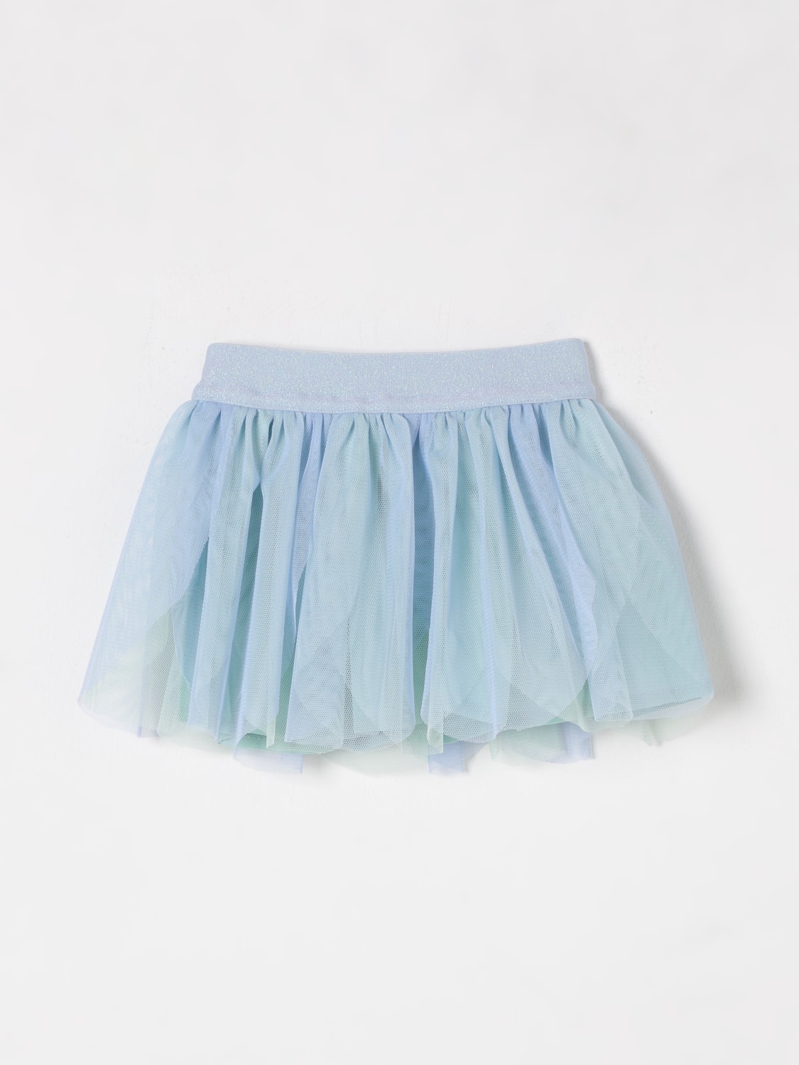 STELLA MCCARTNEY KIDS FALDA: Falda niños Stella McCartney Kids, Azul Claro - Img 1
