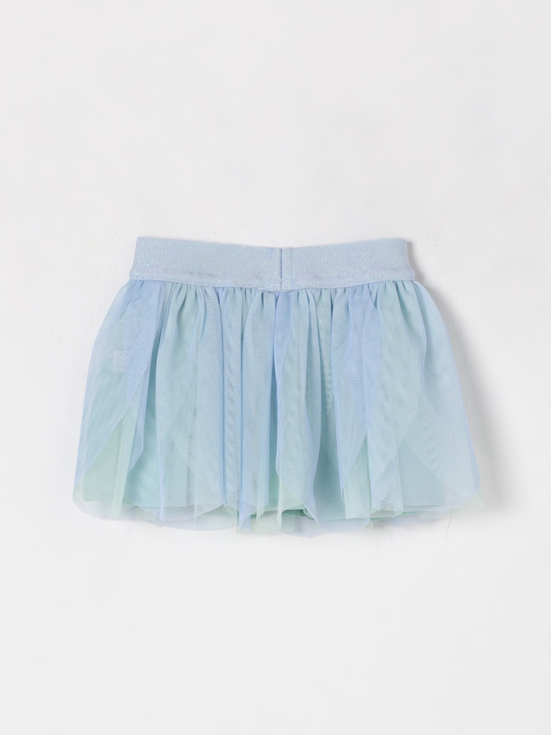 STELLA MCCARTNEY KIDS FALDA: Falda niños Stella McCartney Kids, Azul Claro - Img 2