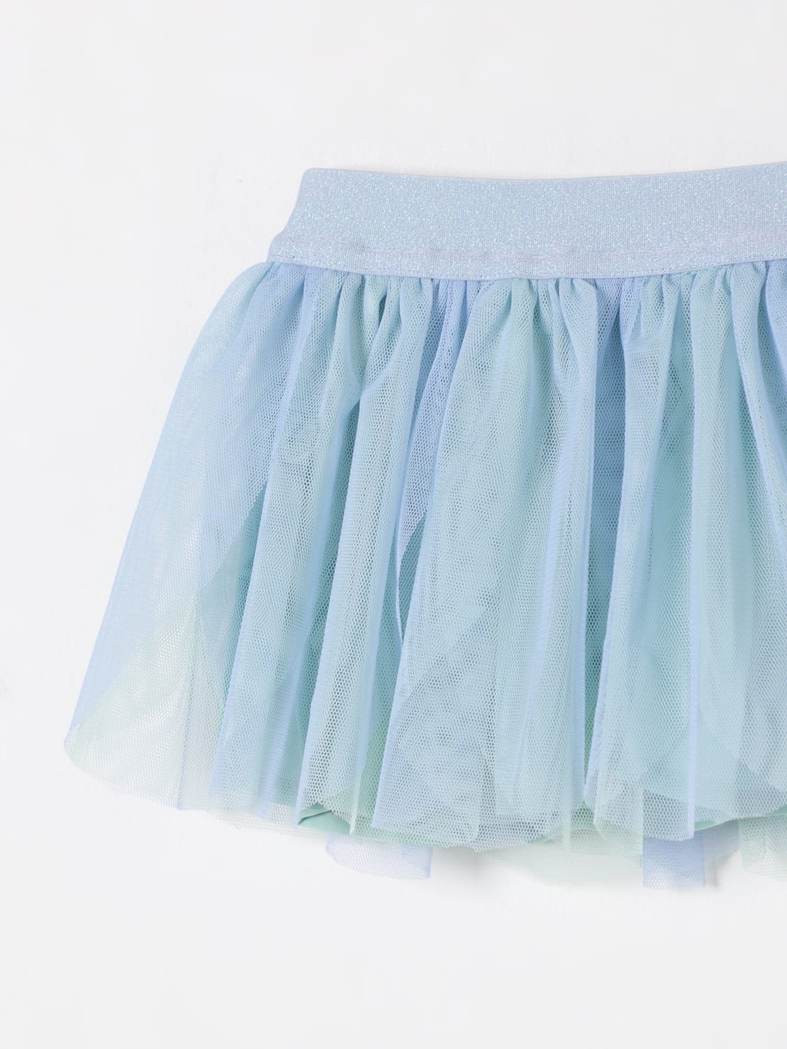 STELLA MCCARTNEY KIDS FALDA: Falda niños Stella McCartney Kids, Azul Claro - Img 3