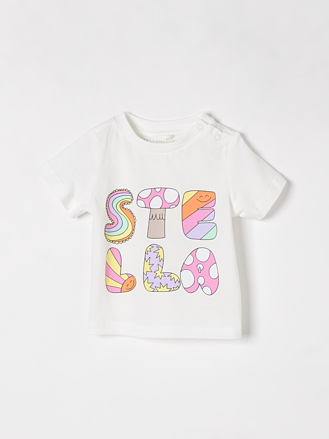 STELLA MCCARTNEY KIDS T-SHIRT: T-shirt kids Stella McCartney Kids, Ivory - Img 1