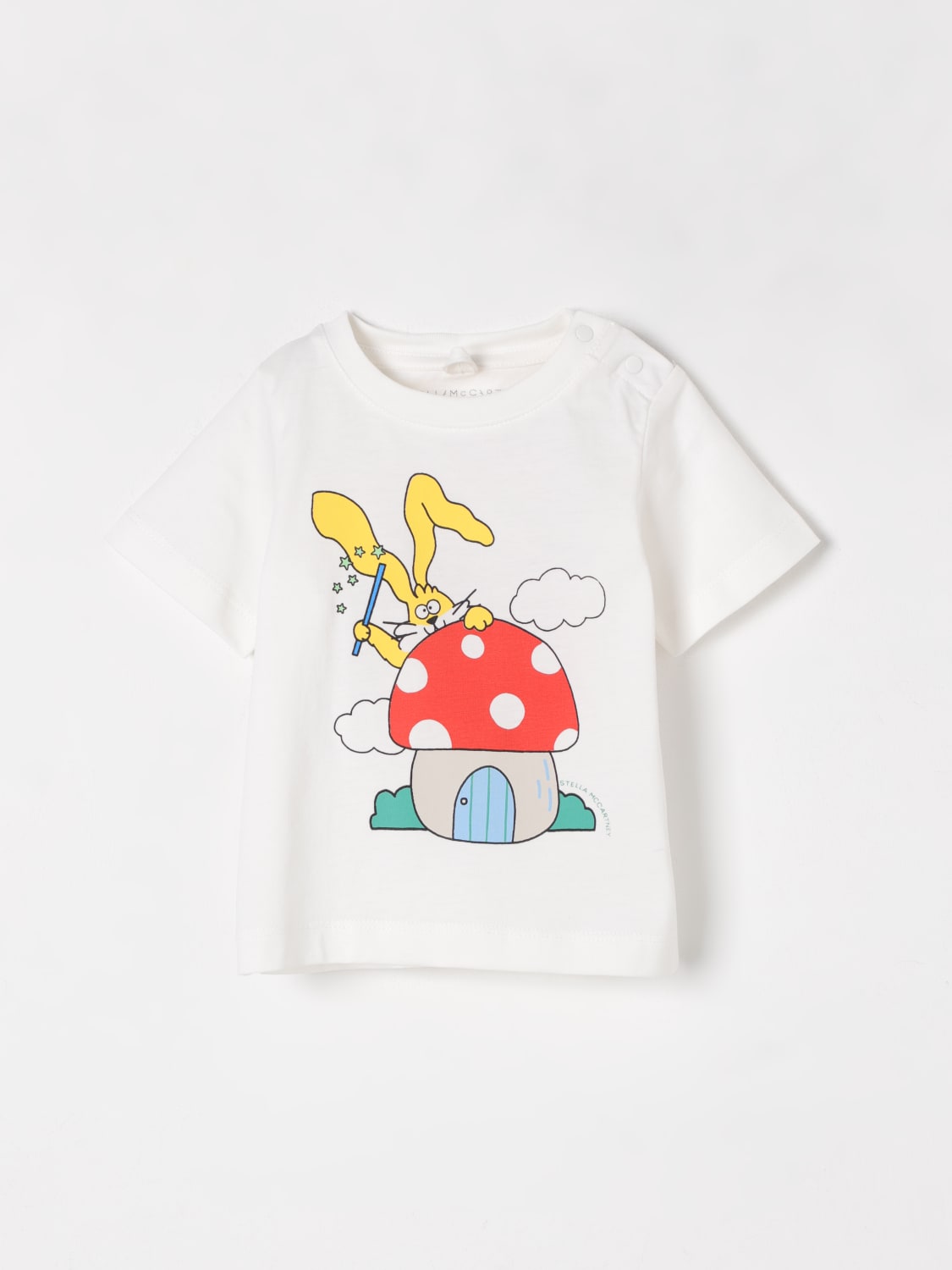 STELLA MCCARTNEY KIDS T-SHIRT: T-shirt kids Stella McCartney Kids, Ivory - Img 1
