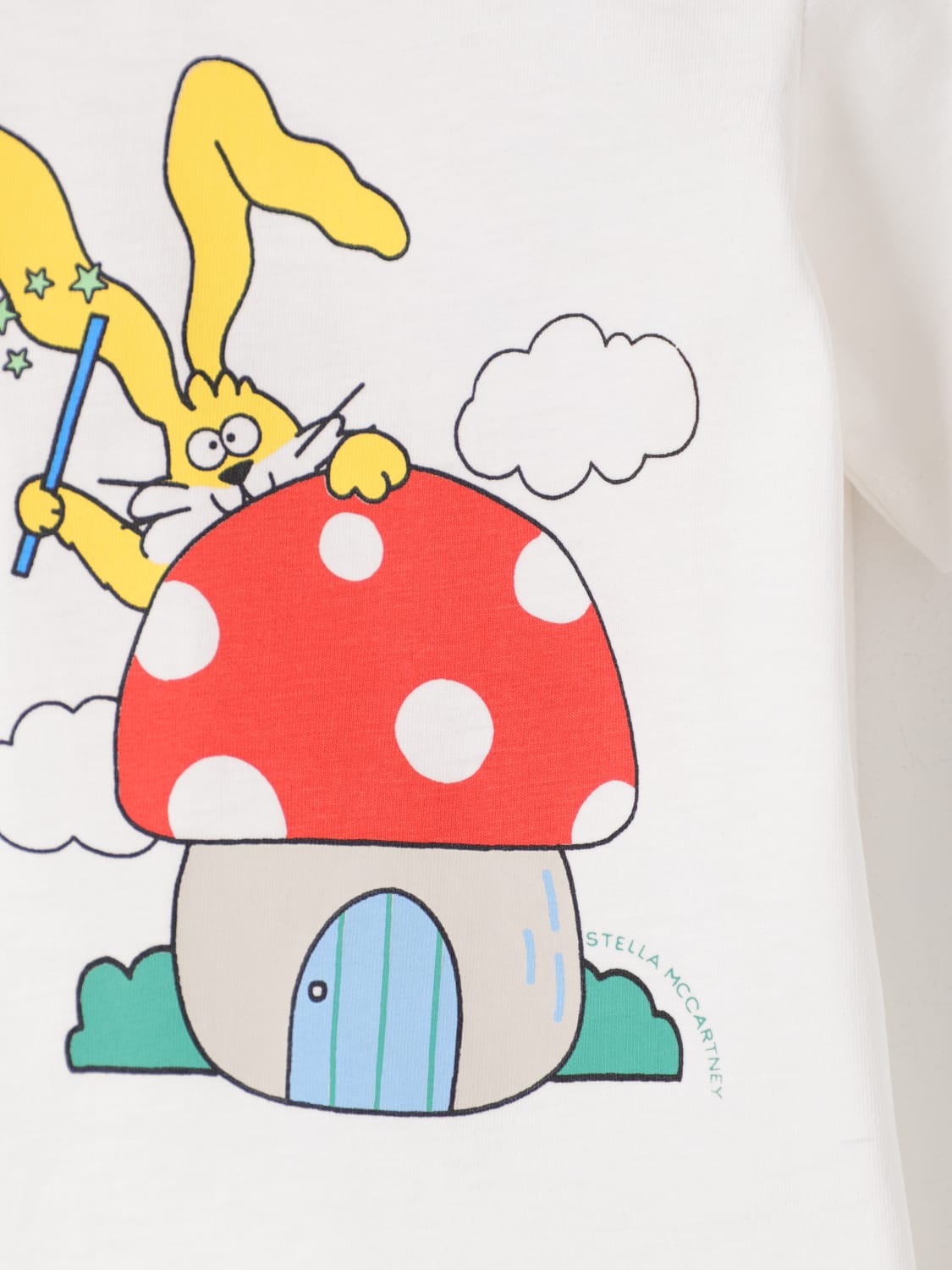 STELLA MCCARTNEY KIDS T-SHIRT: T-shirt kids Stella McCartney Kids, Ivory - Img 3