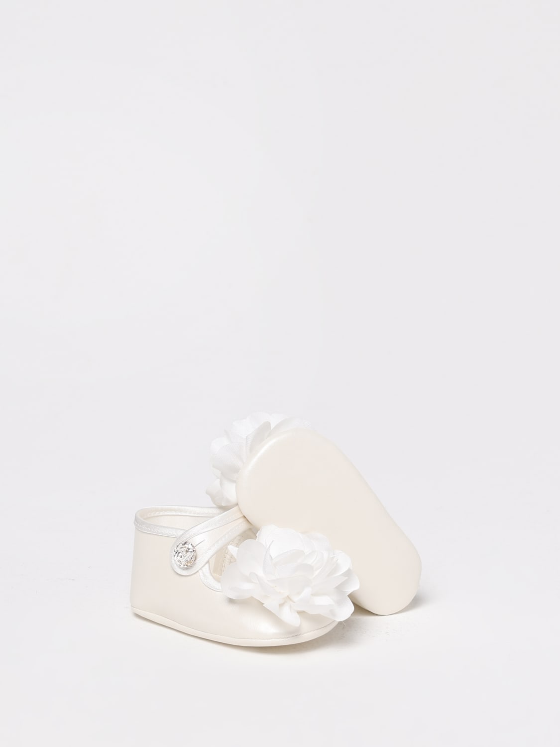 MONNALISA SHOES: Shoes kids Monnalisa, Yellow Cream - Img 2