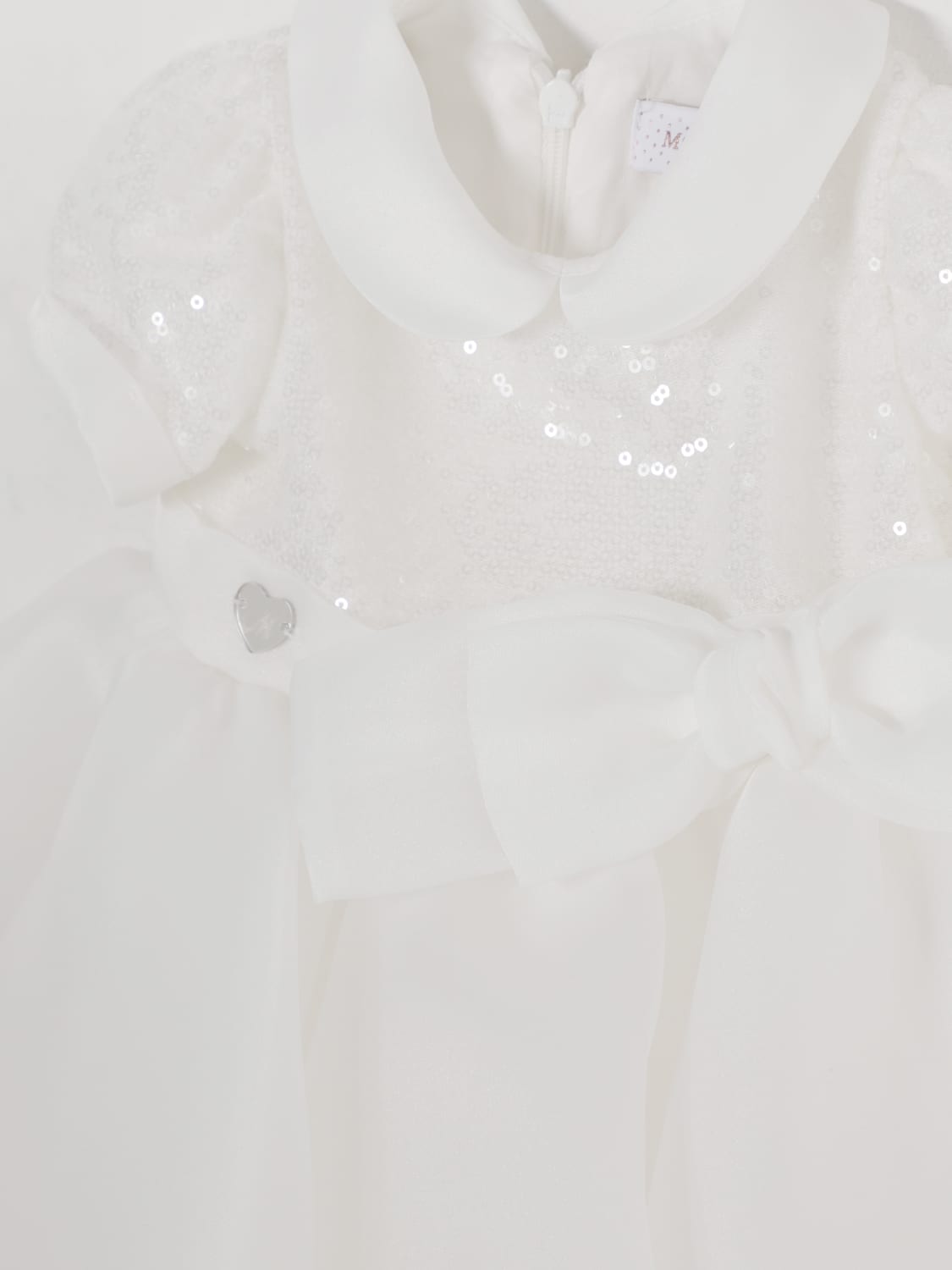 MONNALISA ROMPER: Romper kids Monnalisa, Yellow Cream - Img 3