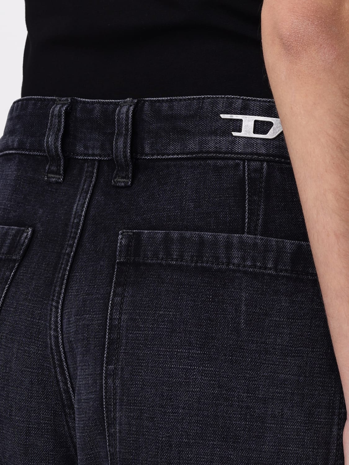 DIESEL VAQUEROS: Vaquero mujer Diesel, Gris - Img 4