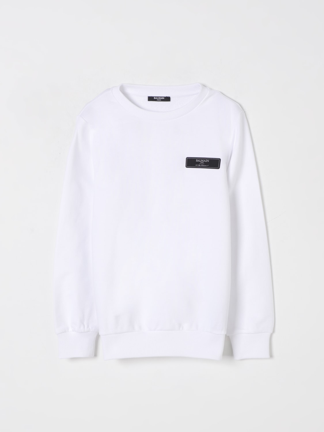 BALMAIN SWEATER: Sweater kids Balmain, White - Img 1