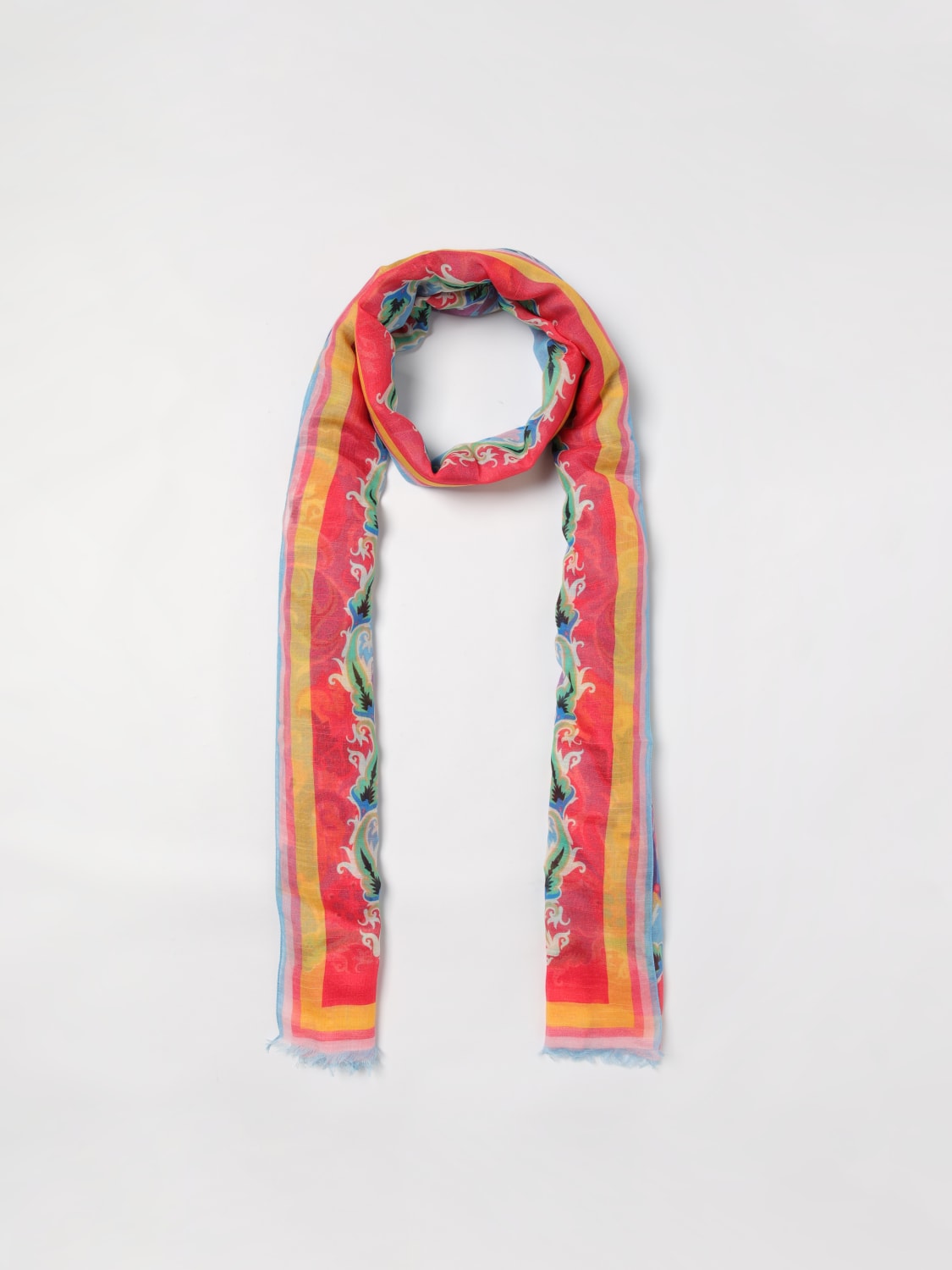 ETRO: Scarf woman - Multicolor | Etro neck scarf
