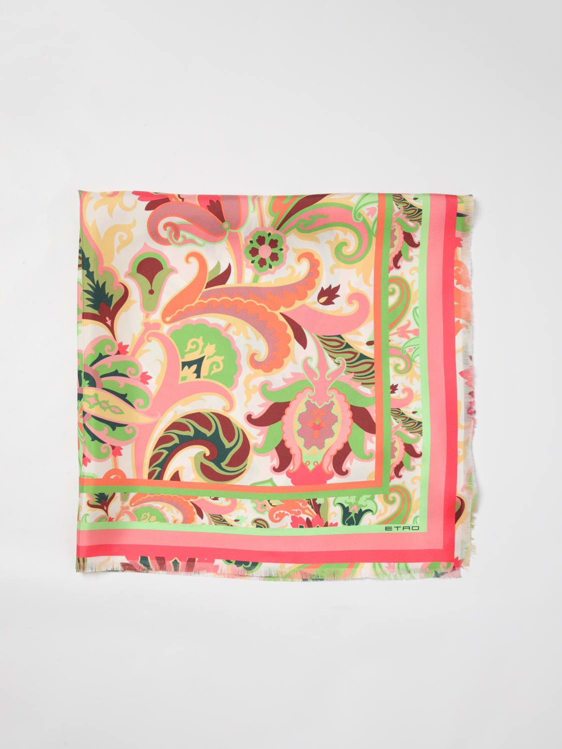 ETRO: Neck scarf woman - Multicolor | Etro neck scarf