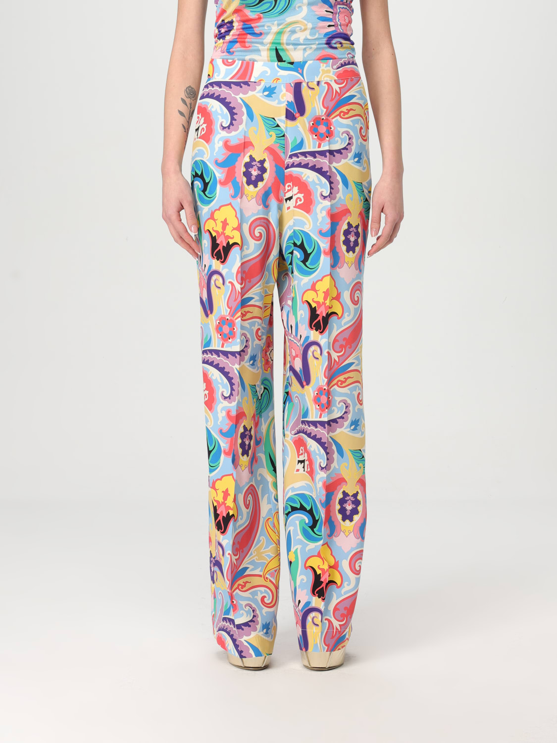 パンツ ETRO Woman Pants Multicolor WREA0014AK732 X0887 ETRO: Pants woman - Multicolor | Etro pants WREA0014AK732