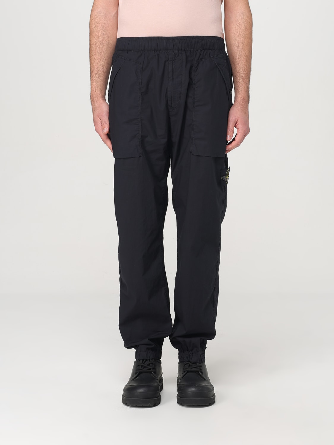 STONE ISLAND PANTS: Pants men Stone Island, Navy - Img 1