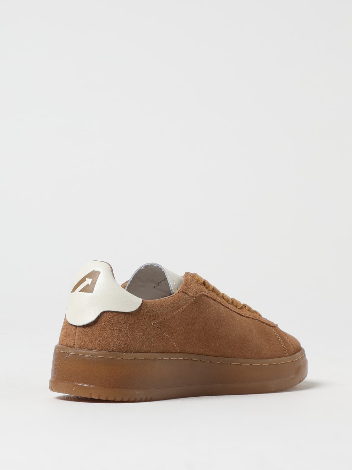 スニーカー AUTRY Men Sneakers ADLMUE10 Brown Autry Medalist Low Sneakers In Brown Sugar Nubuck Leather
