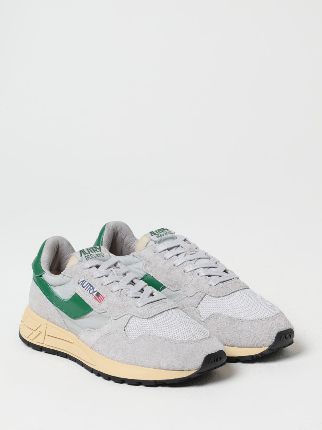 AUTRY: Sneakers men - Green | Autry sneakers WWLMUT09 online