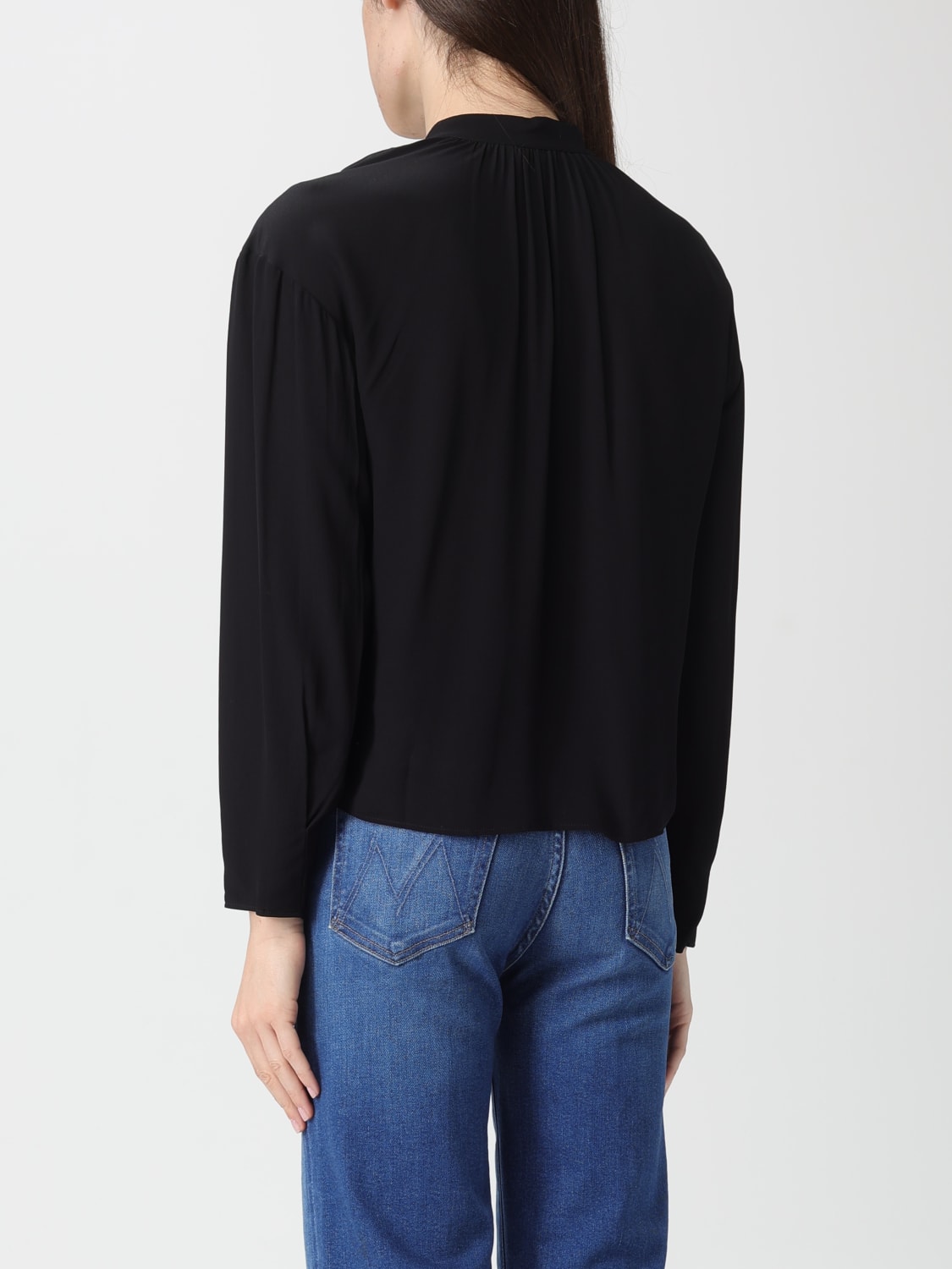 PATRIZIA PEPE TOP: Blusa Patrizia Pepe in viscosa , Nero - Img 2