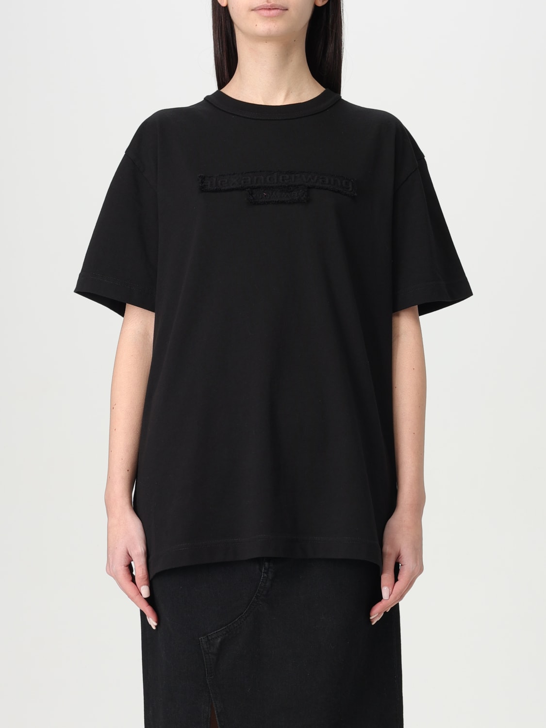 ALEXANDER WANG: T-shirt woman - Black | Alexander Wang t