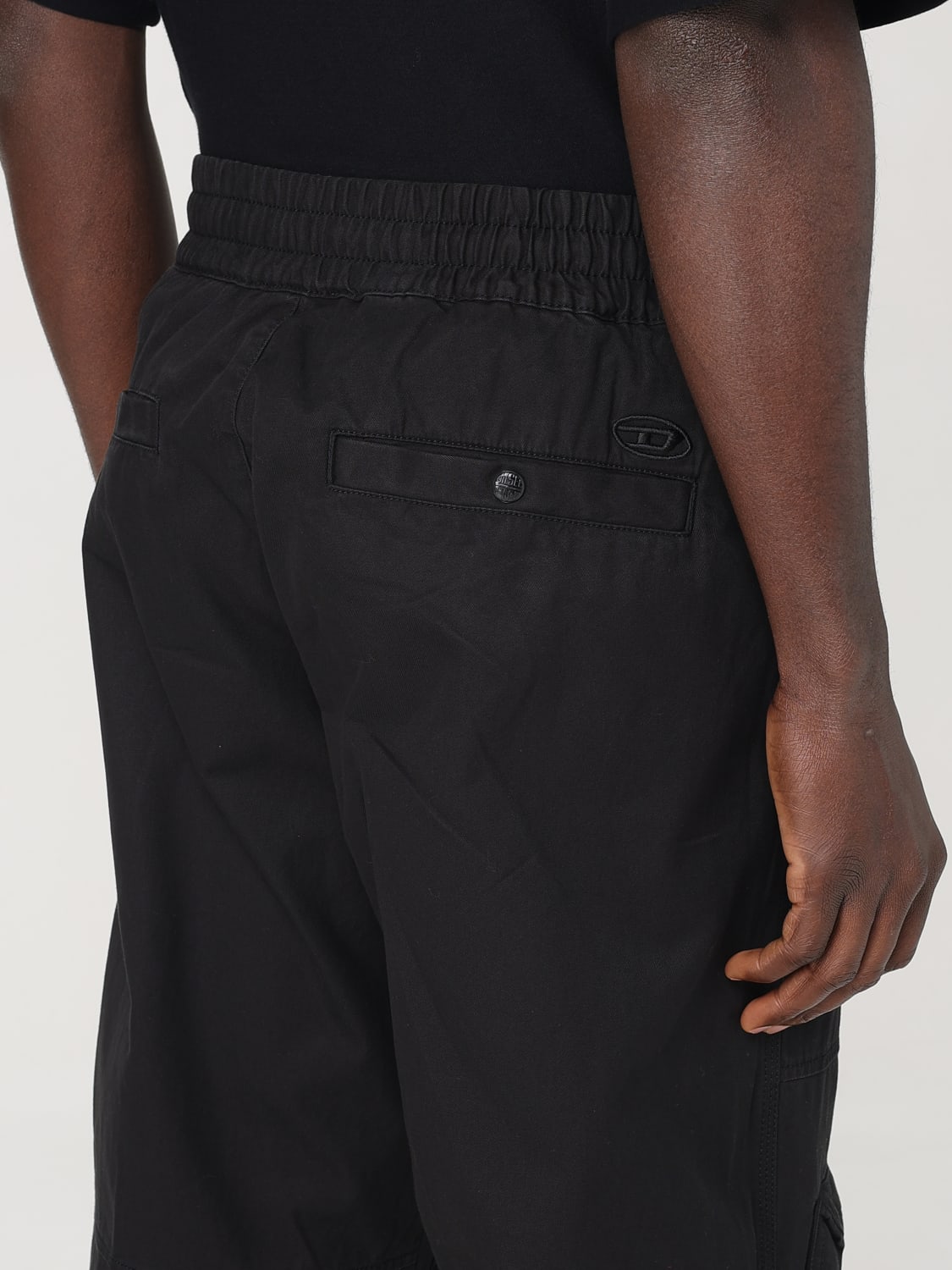 DIESEL HOSE: Hose herren Diesel, Schwarz - Img 4