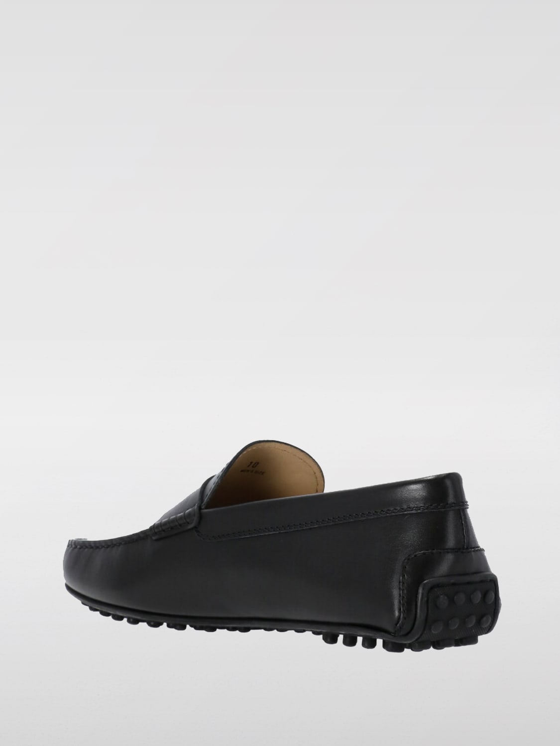 TOD'S MOCASSINI: Mocassino Driver Tod's in pelle , Nero - Img 3
