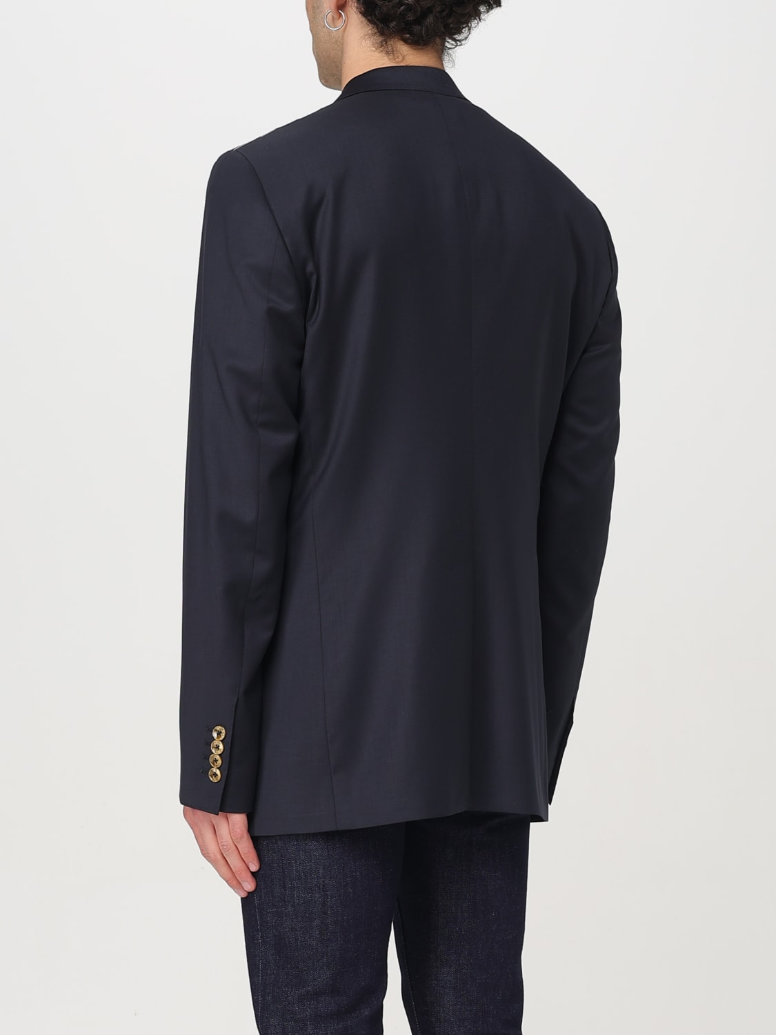 DOLCE & GABBANA JACKET: Blazer men Dolce & Gabbana, Blue - Img 3