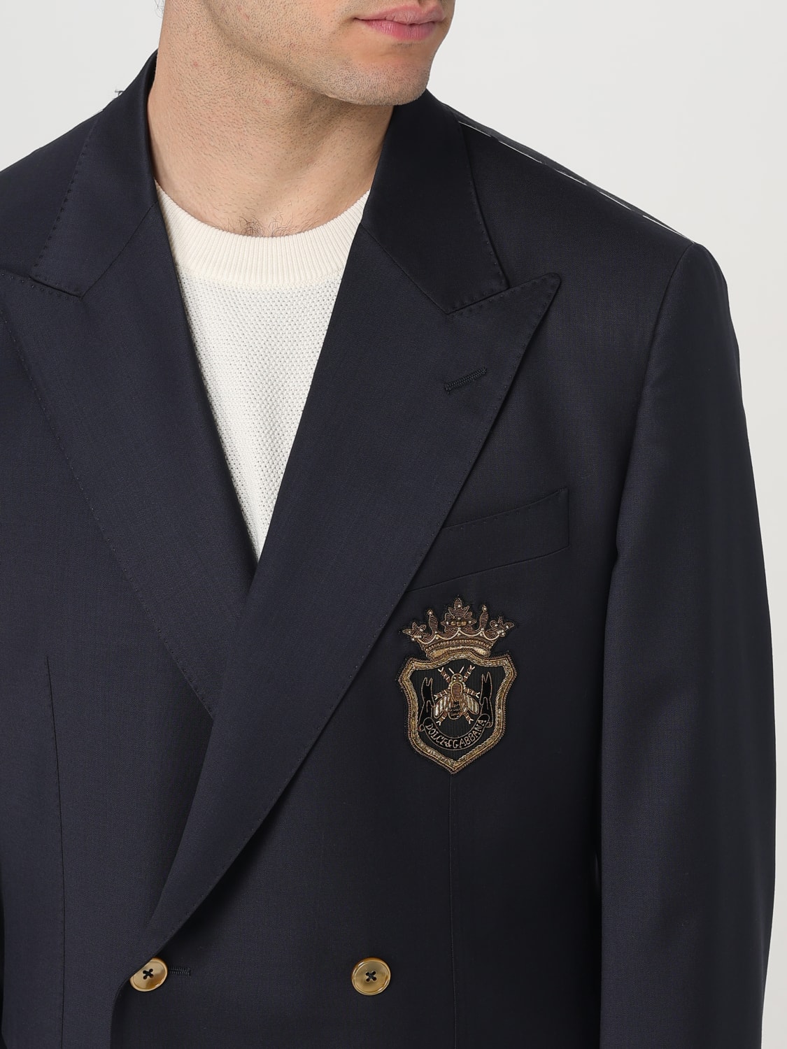 DOLCE & GABBANA JACKET: Blazer men Dolce & Gabbana, Blue - Img 5
