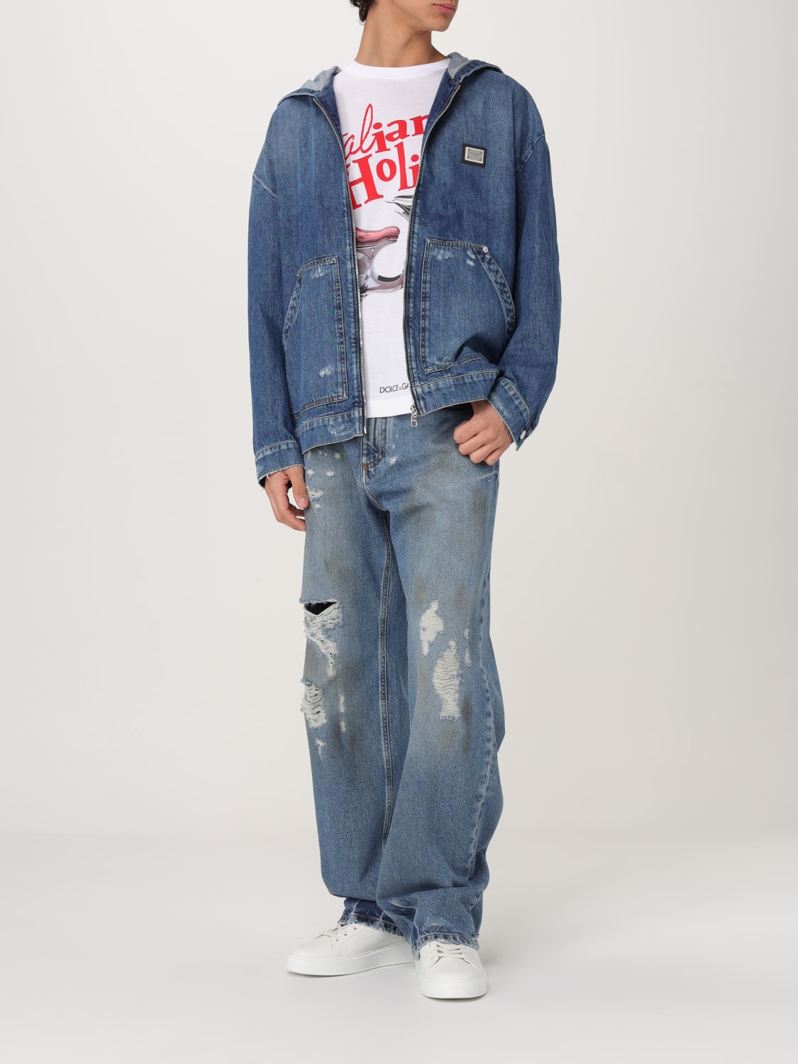 DOLCE & GABBANA JACKET: Jacket men Dolce & Gabbana, Black - Img 2